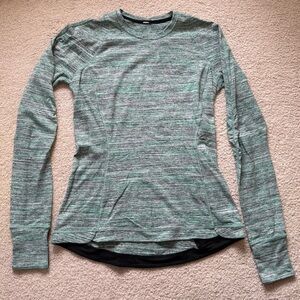 Lululemon Green Long Sleeve Top